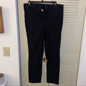 Skinny black dress pants